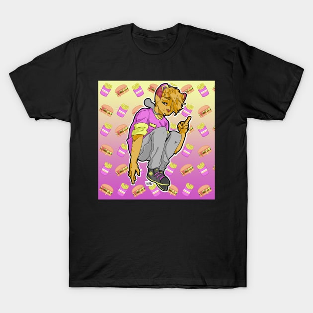 Burgerpants colour T-Shirt by LittleKips